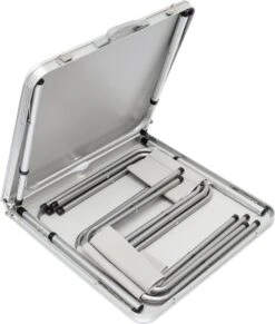 Inklapbare, In Hoogte Verstelbare Campingtafel 120x60x70cm Incl. 4 Inklapbare Krukken Campingtafel S -Buitenkampeer Winkel 1019x1200