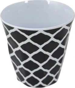 Bo-Camp Servies - Mix & Match - 16 Delig - Zwart/Wit -Buitenkampeer Winkel 1019x1200 3