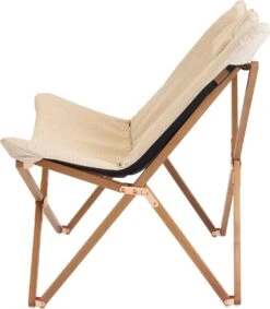 Bo-Camp Urban Outdoor Collection - Relaxstoel - Bloomsbury - M - Oxford Polyester - Beige -Buitenkampeer Winkel 1049x1200