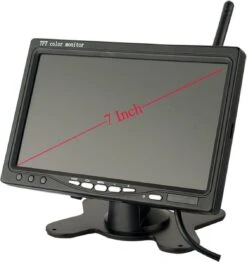 BrandWay Draadloze Auto Achteruitrijcamera Set Met Nachtzicht En 7 Inch Scherm - Achteruitrij Camera Draadloos Voor Auto / Camper / Caravan / Vrachtwagen / Landbouw -Buitenkampeer Winkel 1131x1200 1