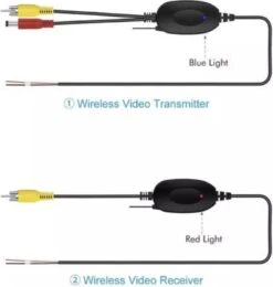 Draadloos Achteruitrijcamera 170 Graden Kijkhoek/Parkeerhulp/LED/Nachtzicht + Kentekenplaat Houder + Draadloos Module -Buitenkampeer Winkel 1138x1200 1