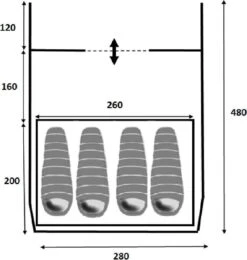Redwood Zephyr 280 PO - Tent 4-persoons - Tunnel Tent - Grijs -Buitenkampeer Winkel 1140x1200 1