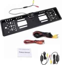 Draadloos Achteruitrijcamera 170 Graden Kijkhoek/Parkeerhulp/LED/Nachtzicht + Kentekenplaat Houder + Draadloos Module -Buitenkampeer Winkel 1150x1200 2