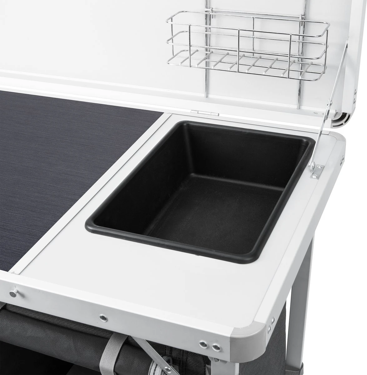 Campart Campingkeuken KI-0757 – Complete Keuken En Campingkast – Opvouwbaar En Inclusief Draagtas - Grijs 4 Campart Campingkeuken KI-0757 – Complete Keuken En Campingkast – Opvouwbaar En Inclusief Draagtas - Grijs - Afbeelding 4