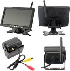 Strex Draadloze Achteruitrijcamera Met 2 Camera's - 7” Scherm - Nachtzicht 18LED 15m -Buitenkampeer Winkel 1186x1200 3