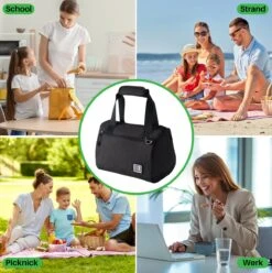 Brisby 4 Laags Geïsoleerde Koeltas - Lunchtas 10 Liter - Zwart 11 Brisby 4 Laags Geïsoleerde Koeltas - Lunchtas 10 Liter - Zwart -Buitenkampeer Winkel 1197x1200 18