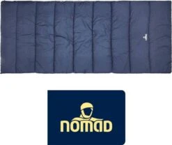 NOMAD® Brisbane Slaapzak | 205x80cm Blauw | Lichtgewicht & Kwalitatief | Dekenmodel Slaapzak | Incl Hoes -Buitenkampeer Winkel 1200x1010