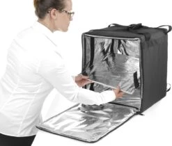 Hendi Pizza & Voedsel Bezorgrugtas Geïsoleerd - 41x41x(H)49cm -Buitenkampeer Winkel 1200x1020 1