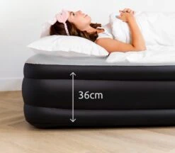 BluMill Eenpersoons Luchtbed - Met Ingebouwde Pomp - Luchtbed Zelfopblazend - Incl. Draagtas - 191x99x36 Cm -Buitenkampeer Winkel 1200x1047 6