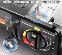 Camping Kooktoestel - Draagbaar Gasfornuis - Incl. 8x Gasflessen En Koffer -Buitenkampeer Winkel 1200x1063 4