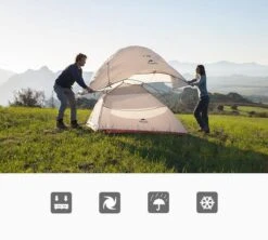 Cloud Up 1 Upgraded - Naturehike® - 1 Persoons Tent - Lichtgewicht Tent - Incl. Grondzeil - 210T 3000mm - Outdoor - Waterdicht - Hiking & Wandelen -Buitenkampeer Winkel 1200x1080 2