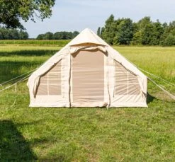 Opblaasbare Vier Persoons Tent Beige 300x200x210 Cm -Buitenkampeer Winkel 1200x1111 12