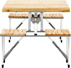 CAMPZ Fir Wood Picknicktafel, Bruin/grijs 9 CAMPZ Fir Wood Picknicktafel, Bruin/grijs -Buitenkampeer Winkel 1200x1158