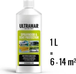 Ultramar - Sprayhood & Tent Protector 1L - Impregneermiddel Voor Bootkap, Tent, Cabriodak - Maakt Waterdicht En Geeft Extra Bescherming -Buitenkampeer Winkel 1200x1166 12