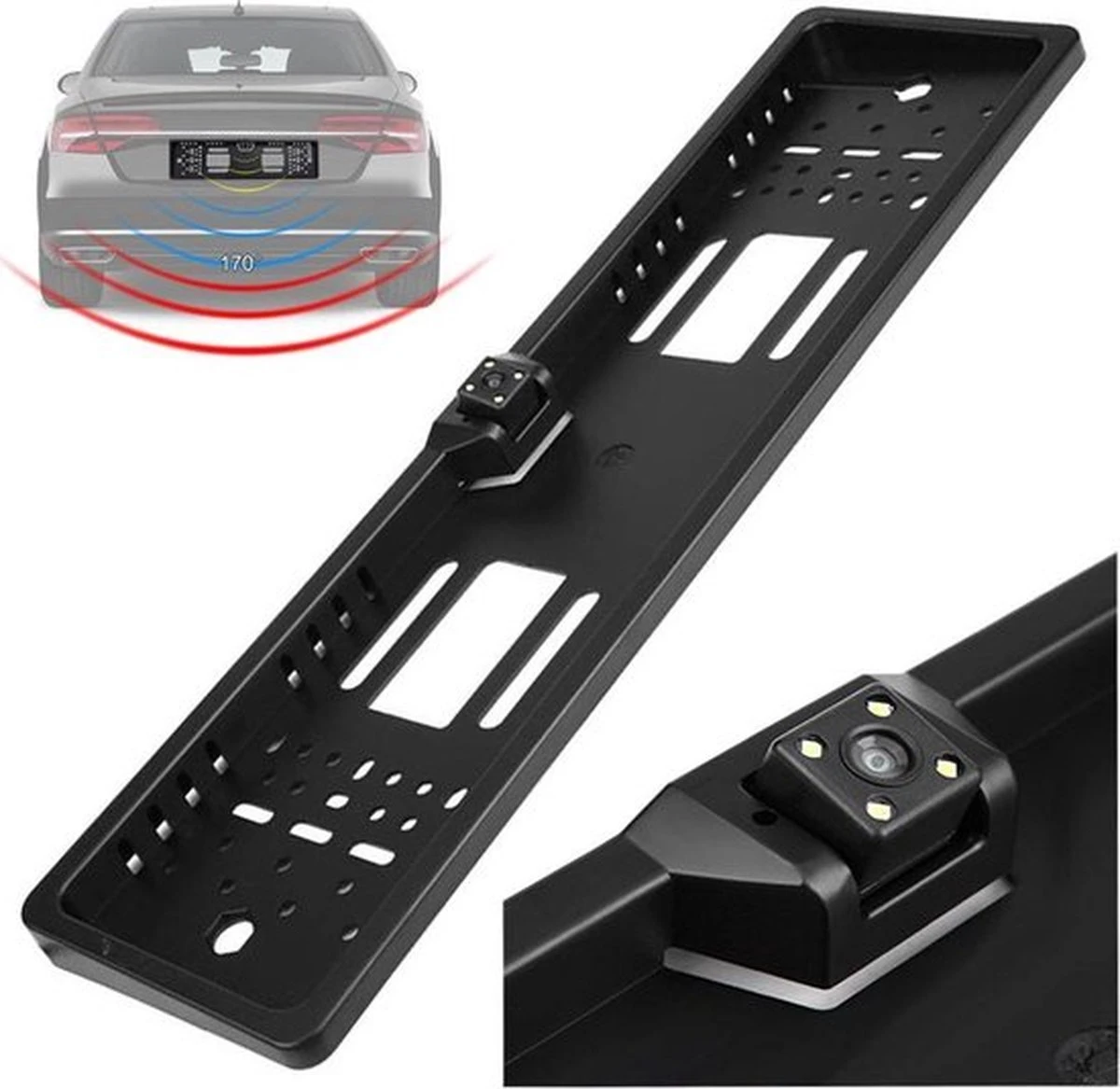 Up Achteruitrijcamera Auto Kentekenplaat Met Nachtzicht En 170 ° Kijkhoek 5 Up Achteruitrijcamera Auto Kentekenplaat Met Nachtzicht En 170 ° Kijkhoek - Afbeelding 5