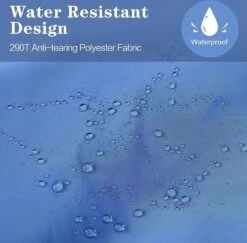 HikeMeister ® Mummy Slaapzak Kamperen Blauw Ca. 220 X 75 Cm Met Draagtas -Buitenkampeer Winkel 1200x1180 7