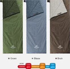 Naturehike® Slaapzak - Lichtgewicht - 205*85cm - Compact - Waterdicht - 3 Seizoenen Slaapzak Lente, Zomer & Herfst - Outdoor - Slaapzakken Volwassen & Kinderen -Buitenkampeer Winkel 1200x1186 1