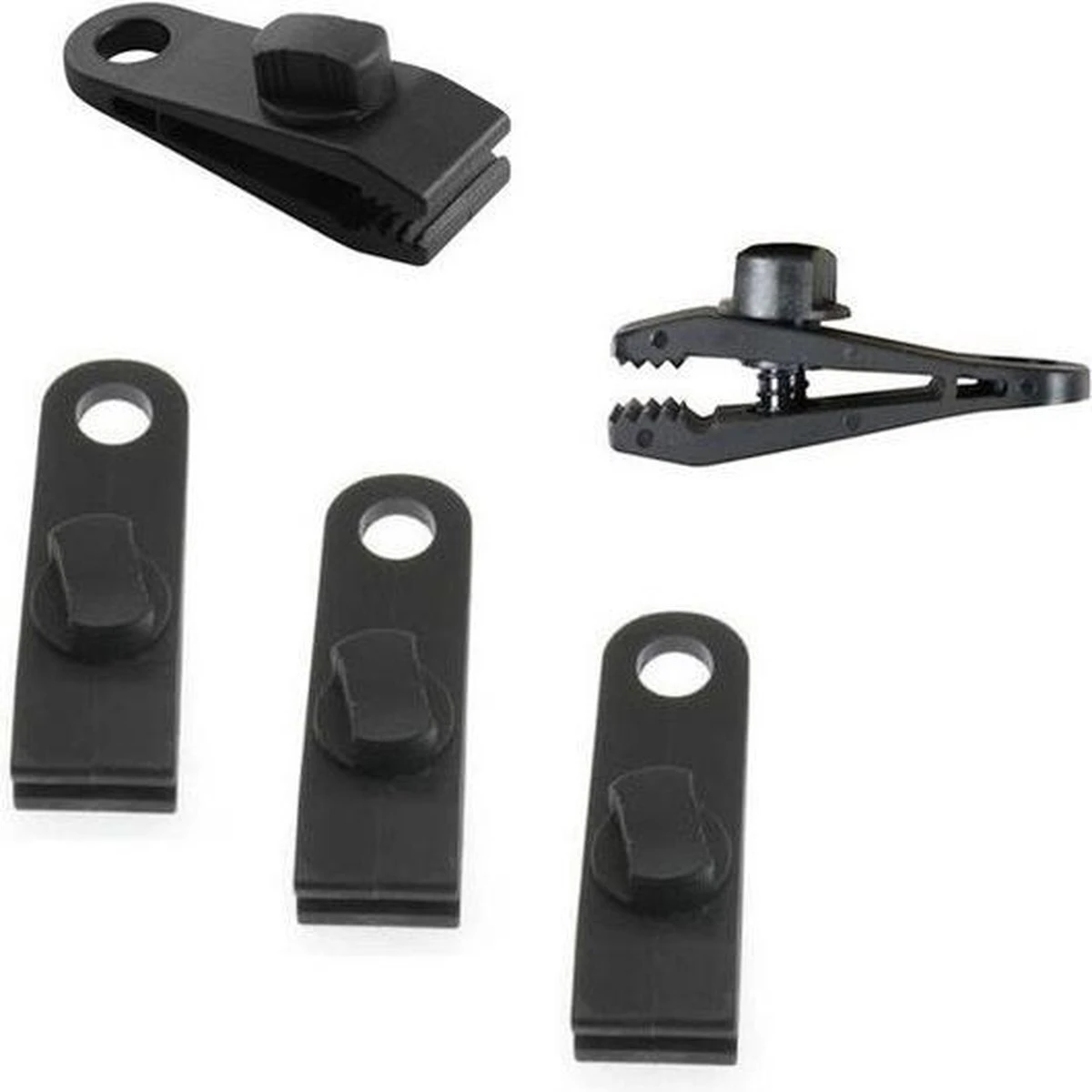 4x Zeilklemmen / Zeilclips Van Kunststof - Dekzeil / Afdekzeil Klemmen 1 4x Zeilklemmen / Zeilclips Van Kunststof - Dekzeil / Afdekzeil Klemmen