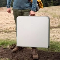Merkloos Campingtafel - Opklapbaar - 75 X 55 X 70 Cm - Compact - Met Handvat -Buitenkampeer Winkel 1200x1200 103