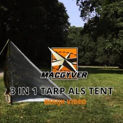 MacGyver® ‘3-in-1’ Tent | Tarp – Schaduwdoek – Hangmat | Strandtent | Outdoor-tent | Shelter | Vistent | 280 X 280 Cm | Camouflage | Waterdicht | Lichtgewicht 23 MacGyver® ‘3-in-1’ Tent | Tarp – Schaduwdoek – Hangmat | Strandtent | Outdoor-tent | Shelter | Vistent | 280 X 280 Cm | Camouflage | Waterdicht | Lichtgewicht -Buitenkampeer Winkel 1200x1200 1045