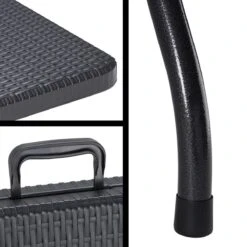 Casaria Tuintafel Opvouwbaar – Met Draaggreep 180x75 Cm – Zwart 14 Casaria Tuintafel Opvouwbaar – Met Draaggreep 180x75 Cm – Zwart -Buitenkampeer Winkel 1200x1200 128