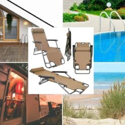 Ligstoel Opvouwbaar 155x60cm - Lichte Ligbed Relaxstoel Tuinstoel Campingstoel Strandstoel -Buitenkampeer Winkel 1200x1200 142