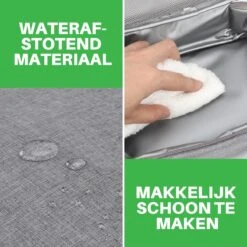 Brisby 4 Laags Geïsoleerde Koeltas - Lunchtas 1.5 Liter - Lichtgrijs -Buitenkampeer Winkel 1200x1200 269