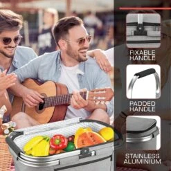 Bomoe Koeltas Picknickmand Opvouwbaar IceBreezer K47 - 47x27x26 Cm - 32 Liter- Perfect Voor Barbecues Of Boodschappen -Buitenkampeer Winkel 1200x1200 306