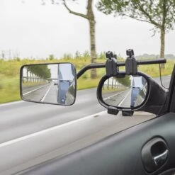 PROPLUS Pro Plus Caravanspiegel - Deluxe - Universeel Voor Links En Rechts - Zwart -Buitenkampeer Winkel 1200x1200 428