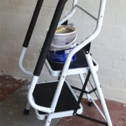 Aidapt Opstapkruk Met Leuning - 2 Treden 11 Aidapt Opstapkruk Met Leuning - 2 Treden -Buitenkampeer Winkel 1200x1200 430