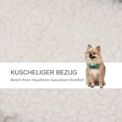 PawHut Huisdierentrap Met Krabpaal Bal 4 Treden Kattentrap Dierentrap Pluche Jute D06-093 -Buitenkampeer Winkel 1200x1200 432