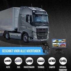 Strex Achteruitrijcamera Set Bedraad Met 4 Camera's (tegelijk Bekijken) - 9" Scherm - 18LED Nachtzicht 15m - IP67 Waterdicht - Achteruitrij Camera -Buitenkampeer Winkel 1200x1200 460