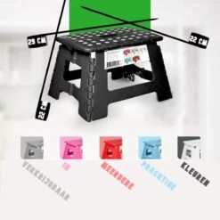 Splendole Opstapje Inklapbaar Caravanopstapje - Opvouwbaar - 100 Kg - Witte Krukje -Buitenkampeer Winkel 1200x1200 516