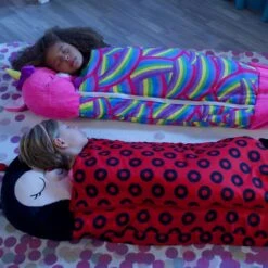 Mediashop Happy Nappers Kinderslaapzak - 2-in-1 Zachte Knuffel En Zomerslaapzak - Roze Eenhoorn Motief Voor Kinderen Van 3 Tot 6 Jaar -Buitenkampeer Winkel 1200x1200 531