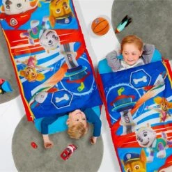 Paw Patrol Junior ReadyBed-2 In 1 Kids Sleeping Inflatable Air Bed In A Bag With A Pump, Polyester, Single 13 Paw Patrol Junior ReadyBed-2 In 1 Kids Sleeping Inflatable Air Bed In A Bag With A Pump, Polyester, Single -Buitenkampeer Winkel 1200x1200 590