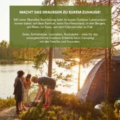 Skandika Nimbus Sleeper 12 Tent – Koepeltenten – 12 Persoons Familietent - Campingtent – Muggengaas – Sleeper Technology (3 Extra Donkere Slaapcabines) – 760 X 630 X 215 Cm (LxBxH) – 5000 Mm Waterkolom – Camping, Tuin – Kamperen – Blauw/wit -Buitenkampeer Winkel 1200x1200 665