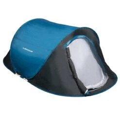 Dunlop Pop Up Tent 220 X 120 X 90 Cm - Grijs/ Blauw - 1 Persoons -Buitenkampeer Winkel 1200x1200 669
