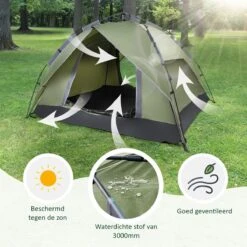 Sens Design Pop Up Tent - Tent - 2-3 Personen 13 Sens Design Pop Up Tent - Tent - 2-3 Personen -Buitenkampeer Winkel 1200x1200 671