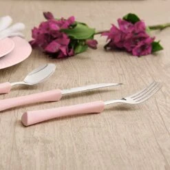 Di Solle Inova D - 6 Persoons Bestekset - Handige Opbergbak Met Raspdeksel - 26 Delig - Baby Pink -Buitenkampeer Winkel 1200x1200 749