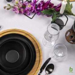 Bo-Camp Industrial - Bestekset - Ballona - 16-delig 4-Persoons - Zwart -Buitenkampeer Winkel 1200x1200 797