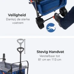 LifeGoods Bolderkar - Opvouwbaar - Tot 120KG - 103L - Extra Draagtas En Duwstang - Wasbaar Polyester - 98x45cm - Blauw/Grijs 20 LifeGoods Bolderkar - Opvouwbaar - Tot 120KG - 103L - Extra Draagtas En Duwstang - Wasbaar Polyester - 98x45cm - Blauw/Grijs -Buitenkampeer Winkel 1200x1200 837