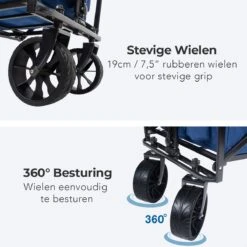 LifeGoods Bolderkar - Opvouwbaar - Tot 120KG - 103L - Extra Draagtas En Duwstang - Wasbaar Polyester - 98x45cm - Blauw/Grijs 21 LifeGoods Bolderkar - Opvouwbaar - Tot 120KG - 103L - Extra Draagtas En Duwstang - Wasbaar Polyester - 98x45cm - Blauw/Grijs -Buitenkampeer Winkel 1200x1200 838