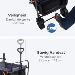 LifeGoods Bolderkar - Opvouwbaar - Tot 120KG - 103L - Extra Draagtas En Duwstang - Wasbaar Polyester - 98x45cm - Zwart/Grijs 20 LifeGoods Bolderkar - Opvouwbaar - Tot 120KG - 103L - Extra Draagtas En Duwstang - Wasbaar Polyester - 98x45cm - Zwart/Grijs -Buitenkampeer Winkel 1200x1200 868