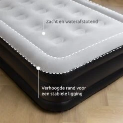 BluMill Eenpersoons Luchtbed - Met Ingebouwde Pomp - Luchtbed Zelfopblazend - Incl. Draagtas - 191x99x36 Cm -Buitenkampeer Winkel 1200x1200 904