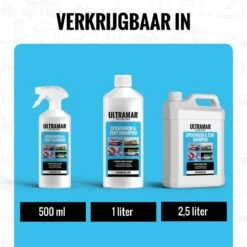 Ultramar - Sprayhood & Tent Shampoo - 1L - Tentdoekreiniger - Voor Bootkap, Tent, Cabriodak, Zonwering - Tentonderhoud - Bootonderhoud - Schoonmaakmiddel -Buitenkampeer Winkel 1200x1200 989
