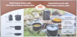 ESSCHERT DESIGN Pannenset Kampvuur - 4 Delig - Outdoor - Metaal -Buitenkampeer Winkel 1200x581 10