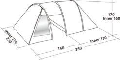 Easy Camp Tent Galaxy 300 3-persoons Rustiekgroen 8 Easy Camp Tent Galaxy 300 3-persoons Rustiekgroen -Buitenkampeer Winkel 1200x604 1
