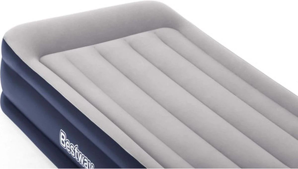 Bestway Luchtbed Tritech 1-persoons 191x97x46 Cm Blauw En Grijs 6 Bestway Luchtbed Tritech 1-persoons 191x97x46 Cm Blauw En Grijs - Afbeelding 6