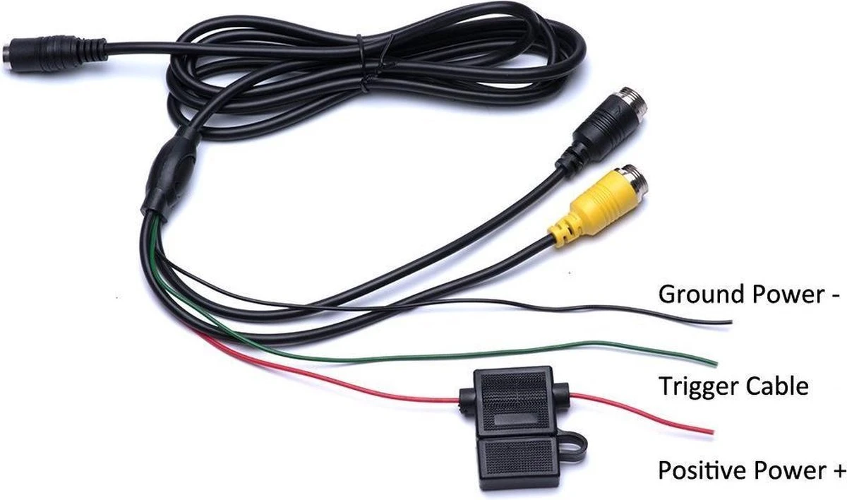 BrandWay Bedrade Achteruitrijcamera Set Met 7 Inch Scherm - Achteruitrij Camera Bedraad Voor Auto - Camper - Caravan - Vrachtwagen - Landbouw 8 BrandWay Bedrade Achteruitrijcamera Set Met 7 Inch Scherm - Achteruitrij Camera Bedraad Voor Auto - Camper - Caravan - Vrachtwagen - Landbouw - Afbeelding 8