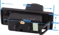 Achteruitrijcamera Op Plek Van Kentekenverlichting (zonder Display) / 658x462 Pixels / Kleur -Buitenkampeer Winkel 1200x712